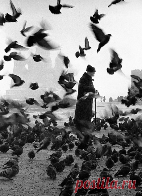Ностальгические черно-белые фото Москвы 50-60-х годов, сделанные 60 лет назад