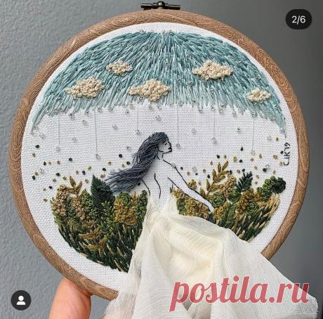 Мастерица вышивает такие НЕОБЫЧНЫЕ работы, что её персонажи выходят за пределы пялец: в одной работе умещается множество техник | Вышивка is Love | Яндекс Дзен