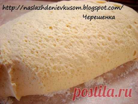 Сдобное дрожжевое тесто