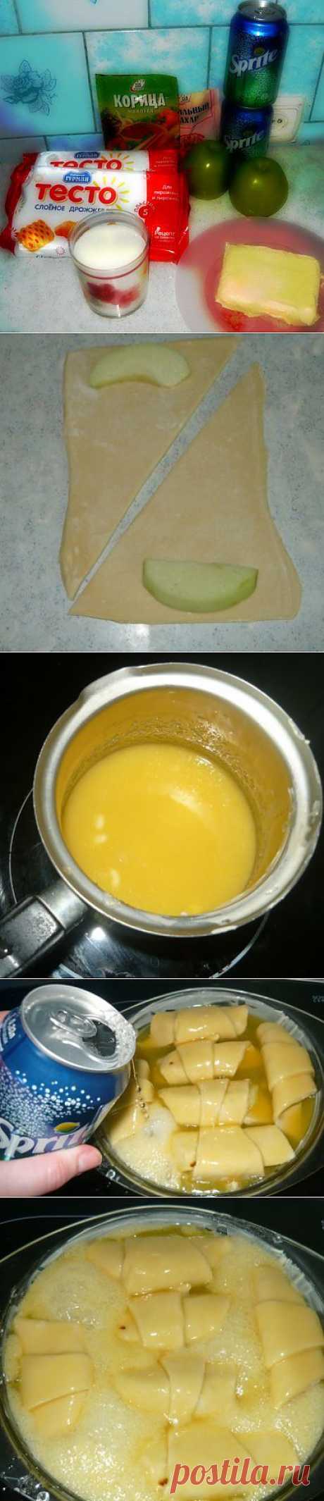 Слойки со спрайтом «Язык проглотишь».