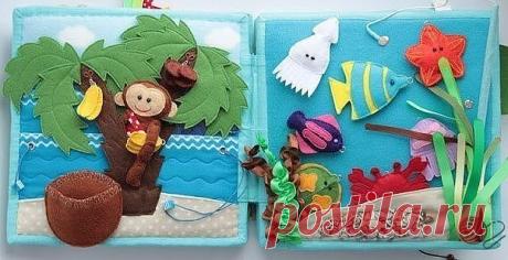 Чудесные идеи для страничек книжки-развивашки .