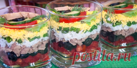 Очень вкусный салат-коктейль с печенью трески: рецепт Салаты-коктейли всегда очень отлично смотрятся на праздничном столе. И наш салат не исключение. Получается он яркий, нежный и легкий, что особенно важно для закуски. Чтобы такой салатик выглядел красиво, все...