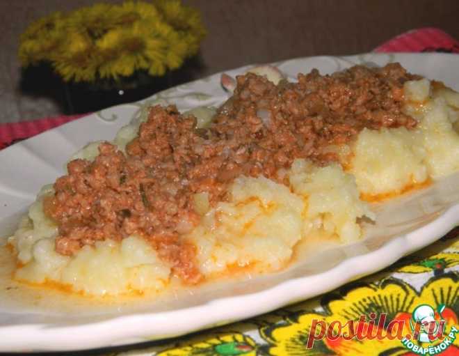 Соус из фарша – кулинарный рецепт