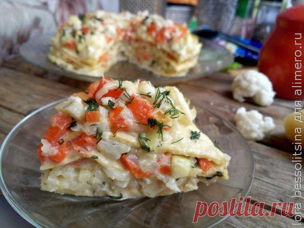 👌 Закуска в виде торта - сочно, вкусно, сытно, рецепты с фото