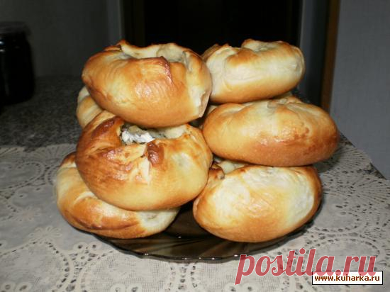 Рецепт: Шанежки с картошкой
