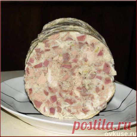 Домашняя куриная колбаска - Простые рецепты Овкусе.ру