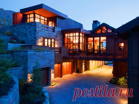 Gorgeous mountain home with a modern edge