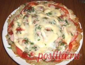 Картофельная пицца