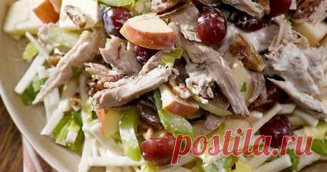 Салат с курицей и сельдереем — Субботний Рамблер