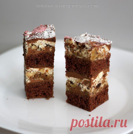 Моя кухонька ...Пляцок &quot;Шахматка&quot;....