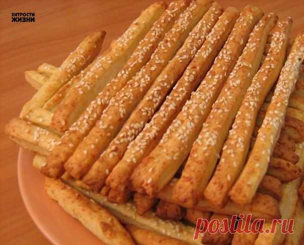 Сырная соломка..
