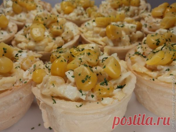 👌 Закуска в вафельных корзинках, рецепты с фото Эта закуска из разряда быстро, просто и вкусно! А все потому, что мне захотелось чего-то вкусненького, но проводить много времени на кухне желания не было.
  
Для приготовления э...
