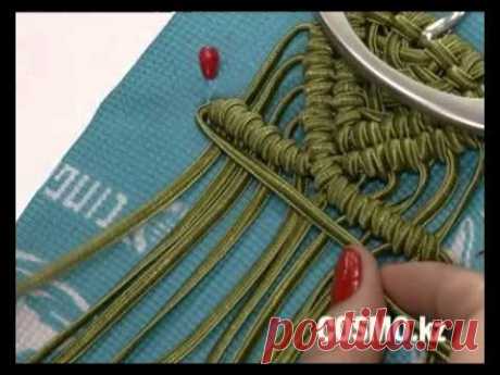 (5) Handmade: ремень в технике макраме - YouTube
