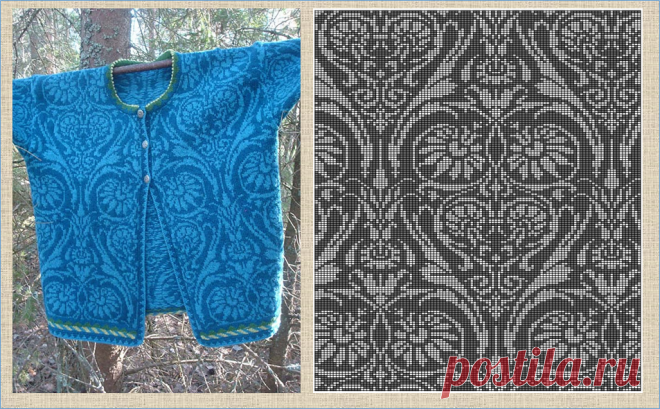Подборка- 40 схем самых шикарных жаккардовых узоров - модели плюс схемы - в копилку вязальщиц | МНЕ ИНТЕРЕСНО | Яндекс Дзен