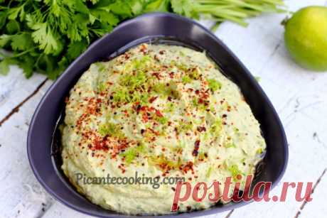 Хумус з авокадо та кінзою | Picantecooking