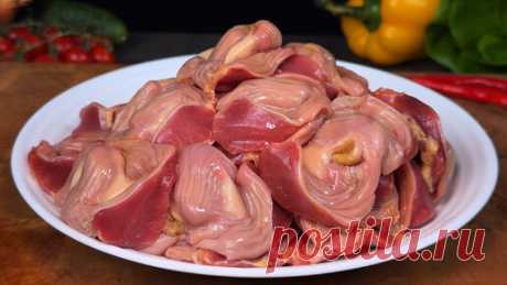 Желудки вкуснее мяса! Жрем даже ночью: готовить всего 5 минут. Просто, быстро, вкусно. | Кухня Анны | Дзен