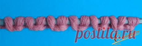 Как набрать петли начального ряда итальянским способом