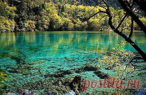 (+1) тема - Озеро Пяти Цветков. Китай | ТУРИЗМ И ОТДЫХ