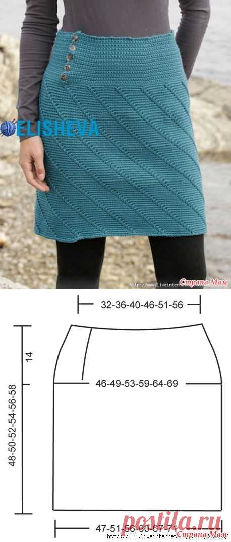 . Юбка крючком. - Все в ажуре... (вязание крючком) - Страна Мам