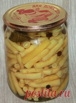 маринованная спаржевая фасоль