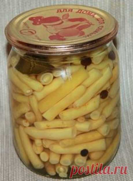 маринованная спаржевая фасоль