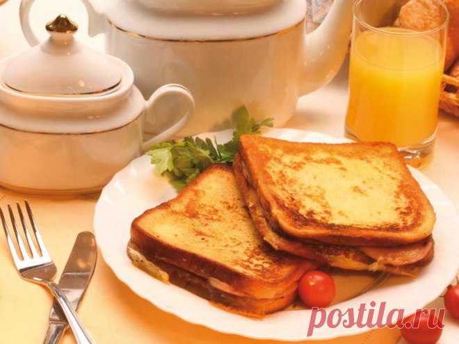 Крок-месье с ветчиной МЯСНОВЪ