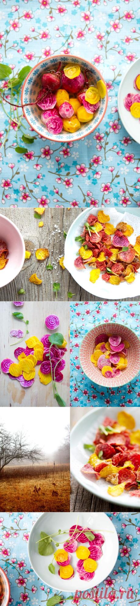 She made beet chips with me | La Tartine Gourmande