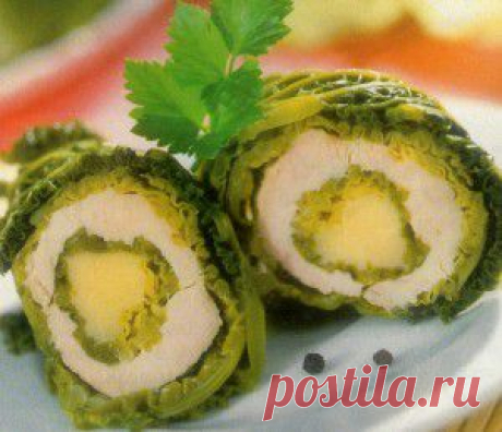 Куриные рулетики | vkusnyymir