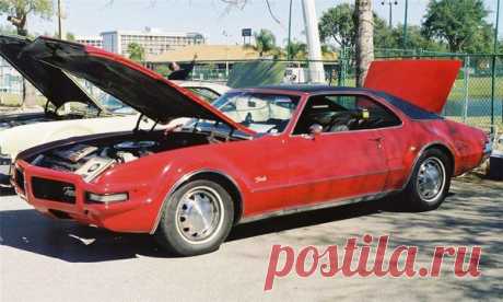 Oldsmobile Toronado W34 1968 года. Переднеприводный Muscle car | Oldtimer weekly | Яндекс Дзен