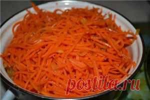 Морковка и капуста по-корейски
