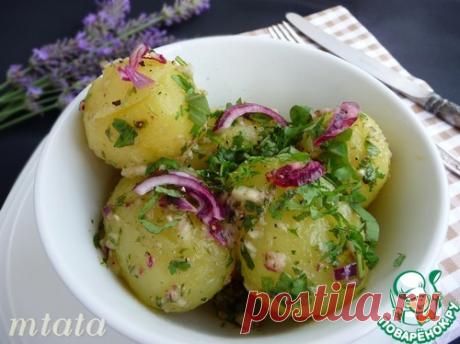 Молодой картофель в ароматном соусе - кулинарный рецепт