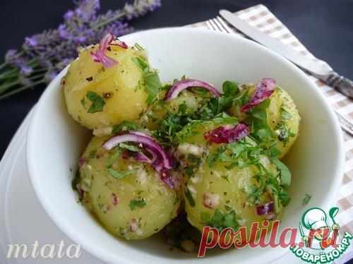 Молодой картофель в ароматном соусе - кулинарный рецепт