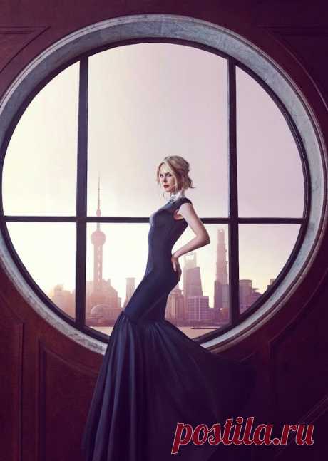 Николь Кидман (Nicole Kidman) в фотосессии Чен Мана (Chen Man) для журнала Grazia China (декабрь 2014)
