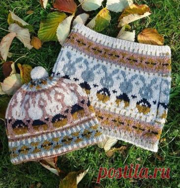 Жаккардовые зайчики