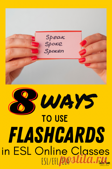 If you know how to use flashcards in online ESL classrooms, they can be fantastic for memorizing irregular verbs. And they don’t have to be boring, either! Here are my favorite flashy ways to use flashcards in online ESL classrooms.