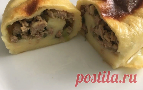 Простой рецепт. Картофельные рулеты с мясной начинкой (в духовке) | КуЛИНАРИЯ | Яндекс Дзен