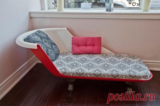 Как переделать старую ванну в уютный мягкий уголок - Журнал 