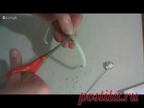 Мастер-Класс "Как изготовить брунию из фоамирана"