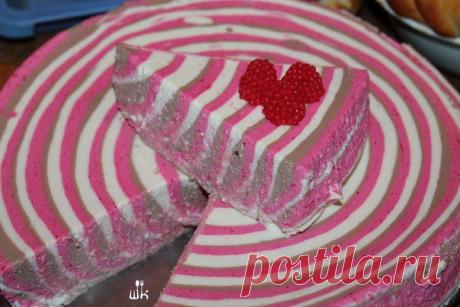 ПОЛОСАТЫ ТВОРОЖНЫЙ ДЕСЕРТ 🍰 / Здоровый аппетит