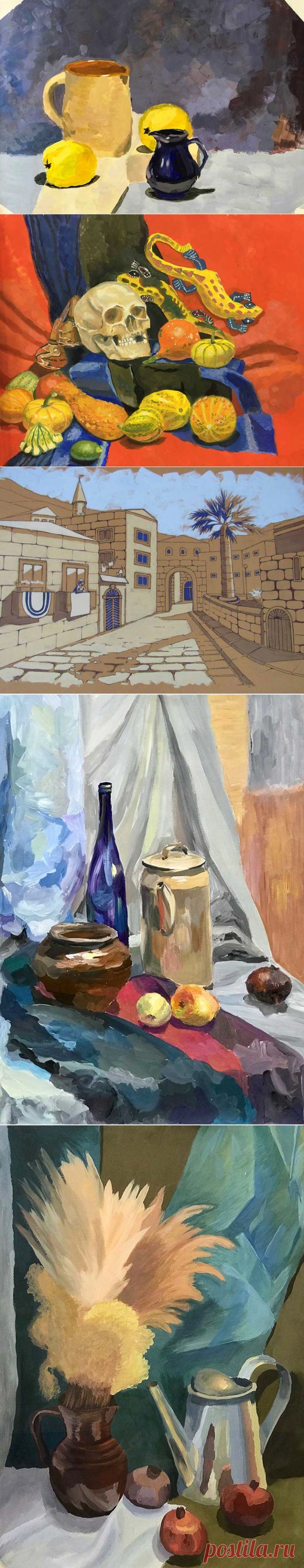 Техники Рисования Гуашью (Особенности + Способы Нанесения)