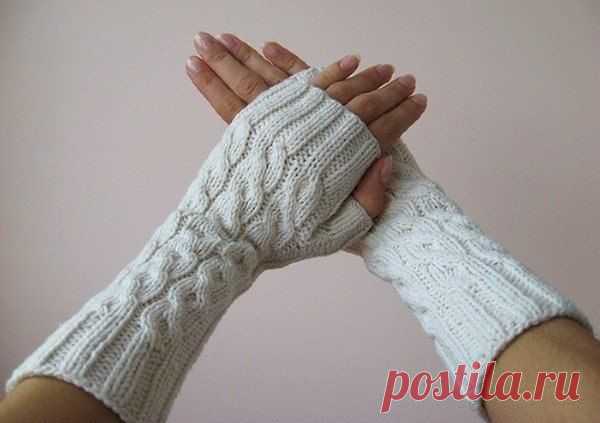 Как связать митенки. Описание. | Хитрости Жизни