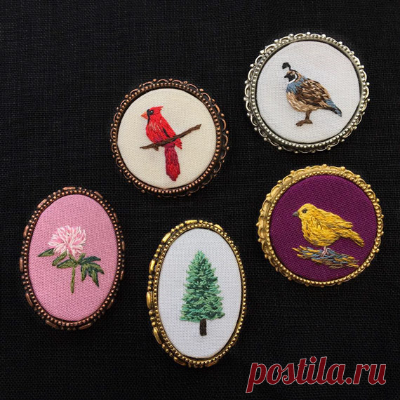 ¡Inspiración y kits para hacer adornos navideños bordados! - Nunn Design