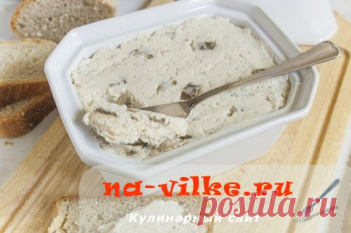 Паштет из курицы с грибами.