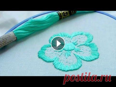 Вышивка гладью | для начинающих | легкие стежки Вышивка гладью | для начинающих | легкие стежки Схема - В этом видео вы научитесь вышивать гладью. ткань: бязь нитки: Кировские или Anchor Также можно...