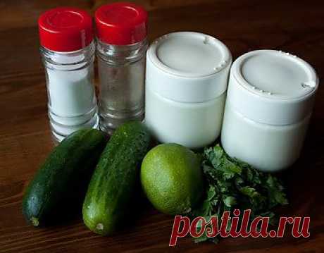 Пошаговый фото-рецепт огуречно-йогуртового дипа | Соусы, дипы, приправы | Вкусный блог - рецепты под настроение