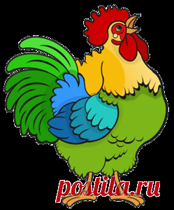 Петух - символ 2017 года (PNG)