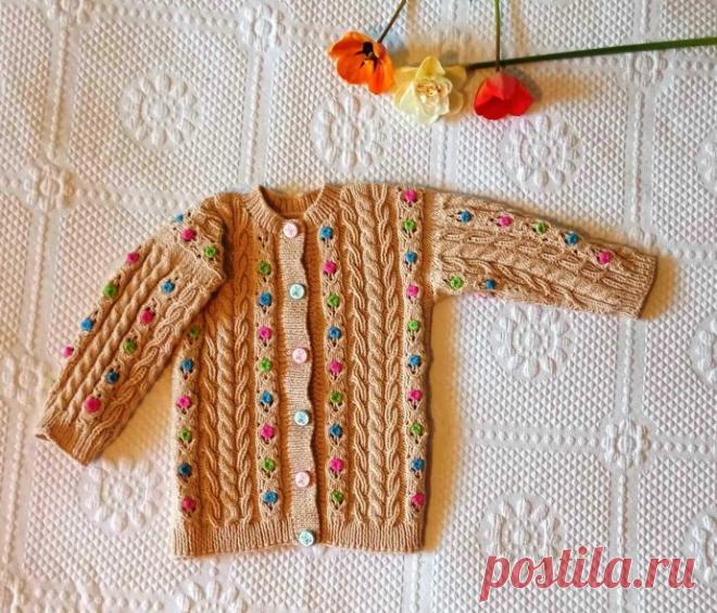 Кофточка по мотивам фильма "Приключения мишки Тедди" - 2.