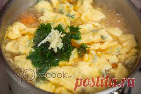 Суп с клецками (галушками), которые тают во рту | WOWcook- САМЫЕ ВКУСНЫЕ РЕЦЕПТЫ | Яндекс Дзен