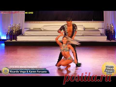 WSS16 Professional Salsa Cabaret World Champions Ricardo Vega & Karen Forcano