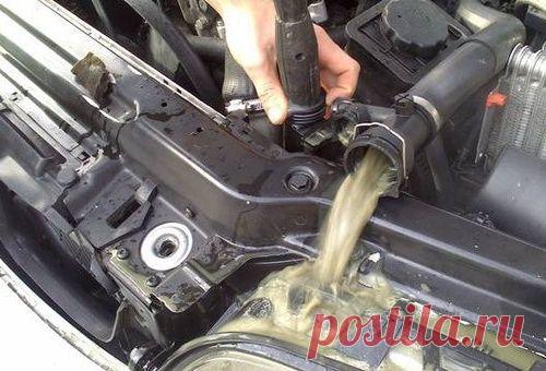 Промывка системы охлаждения двигателя. Пять основных ошибок!!!